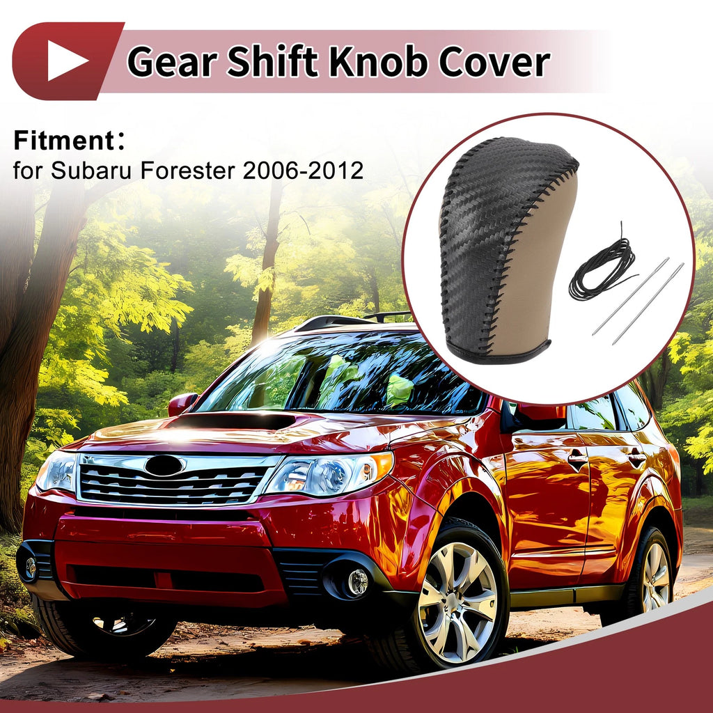 Gear Shift Knob Cover Replacement for Subaru Forester (2013–2018)