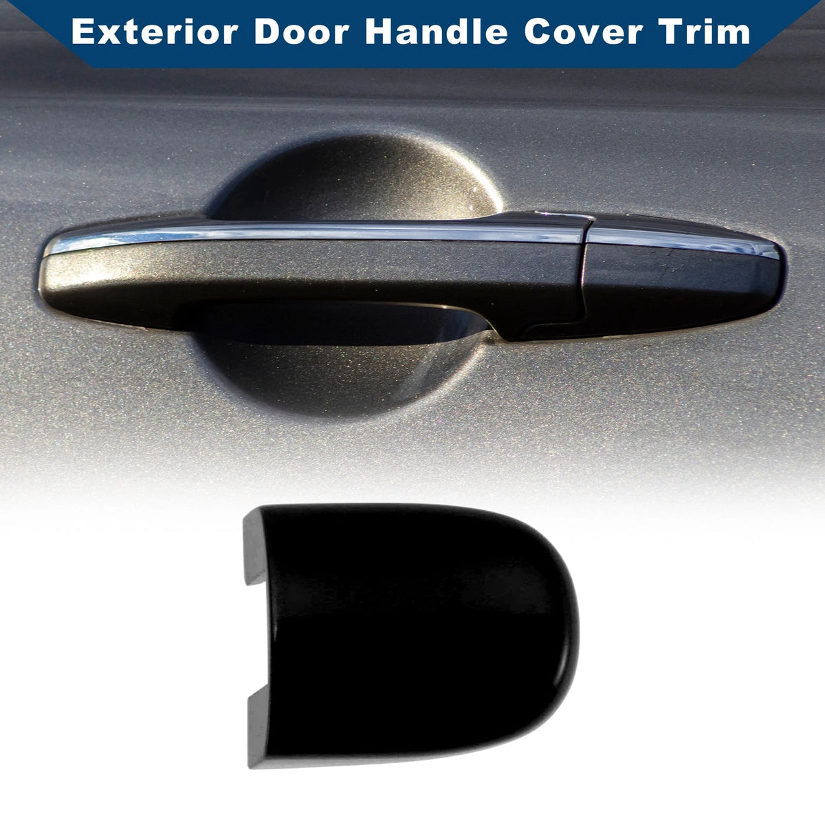 Exterior Door Handle Cover Trim Replacement for VW Golf 1999–2006 Audi TT 98–06