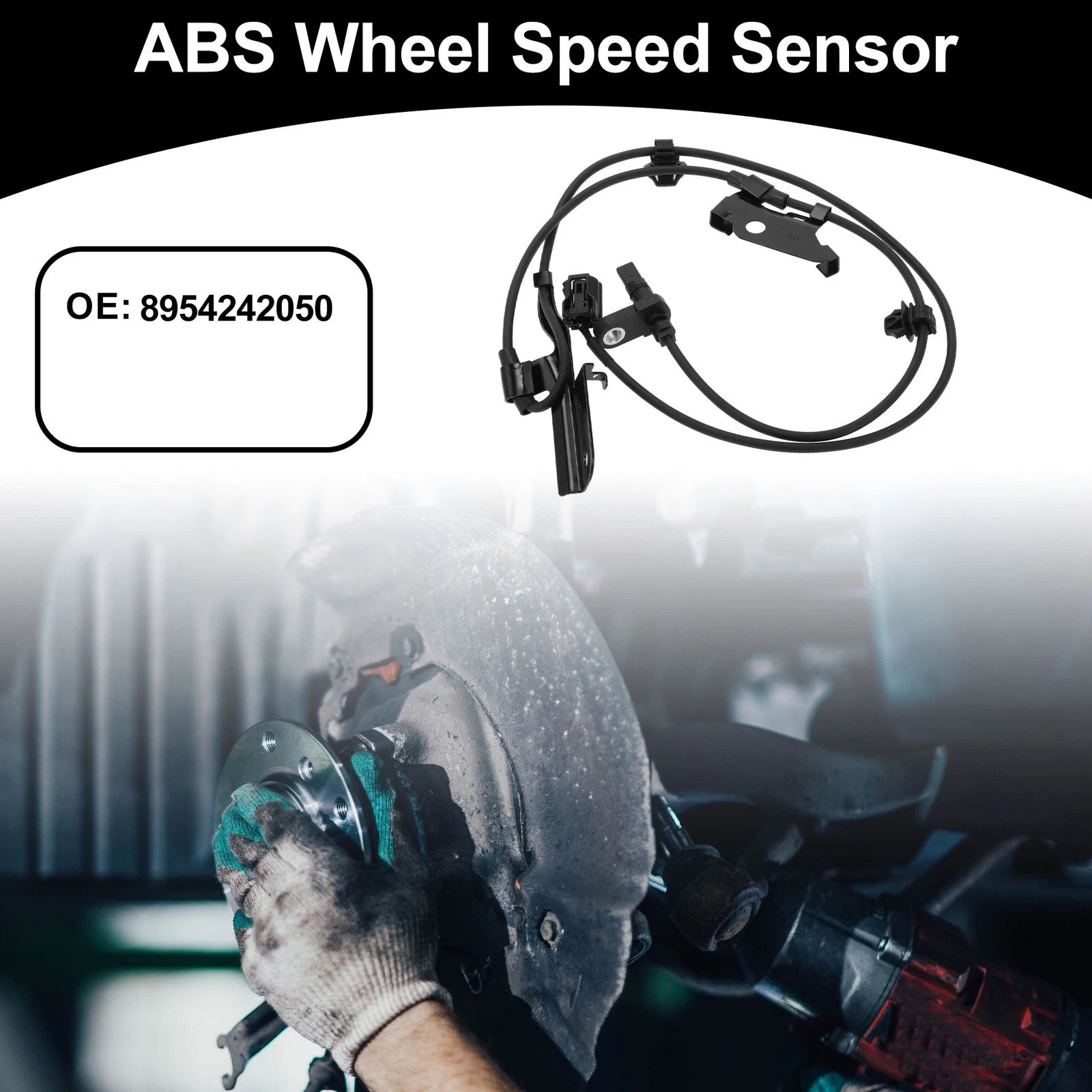 ABS Wheel Speed Sensor Replacement for Toyota RAV4 (2006–2018) 1 Piece Front