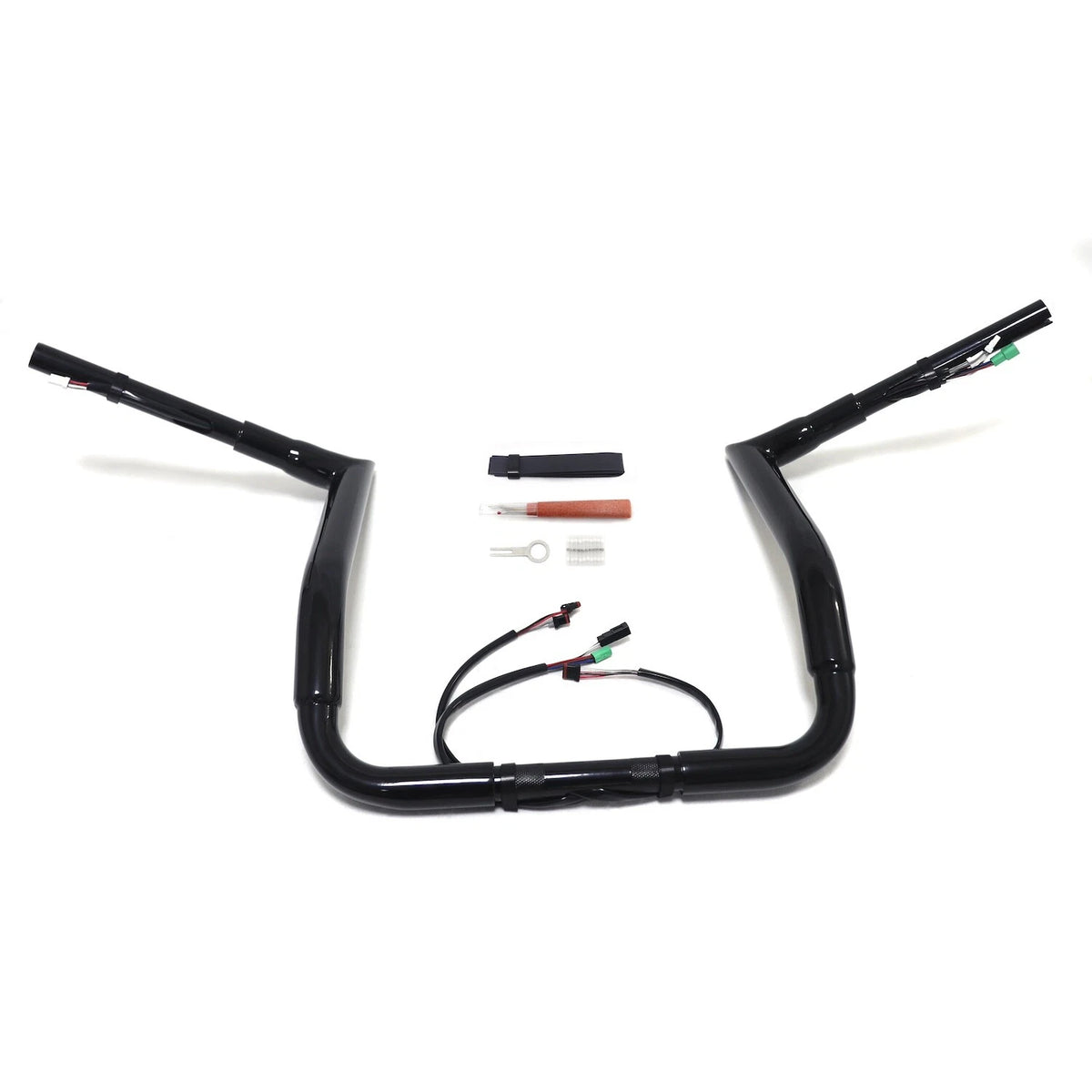 12" Black Prewired Handlebar for Harley Street Glide/Electra Glide (2014–2015)