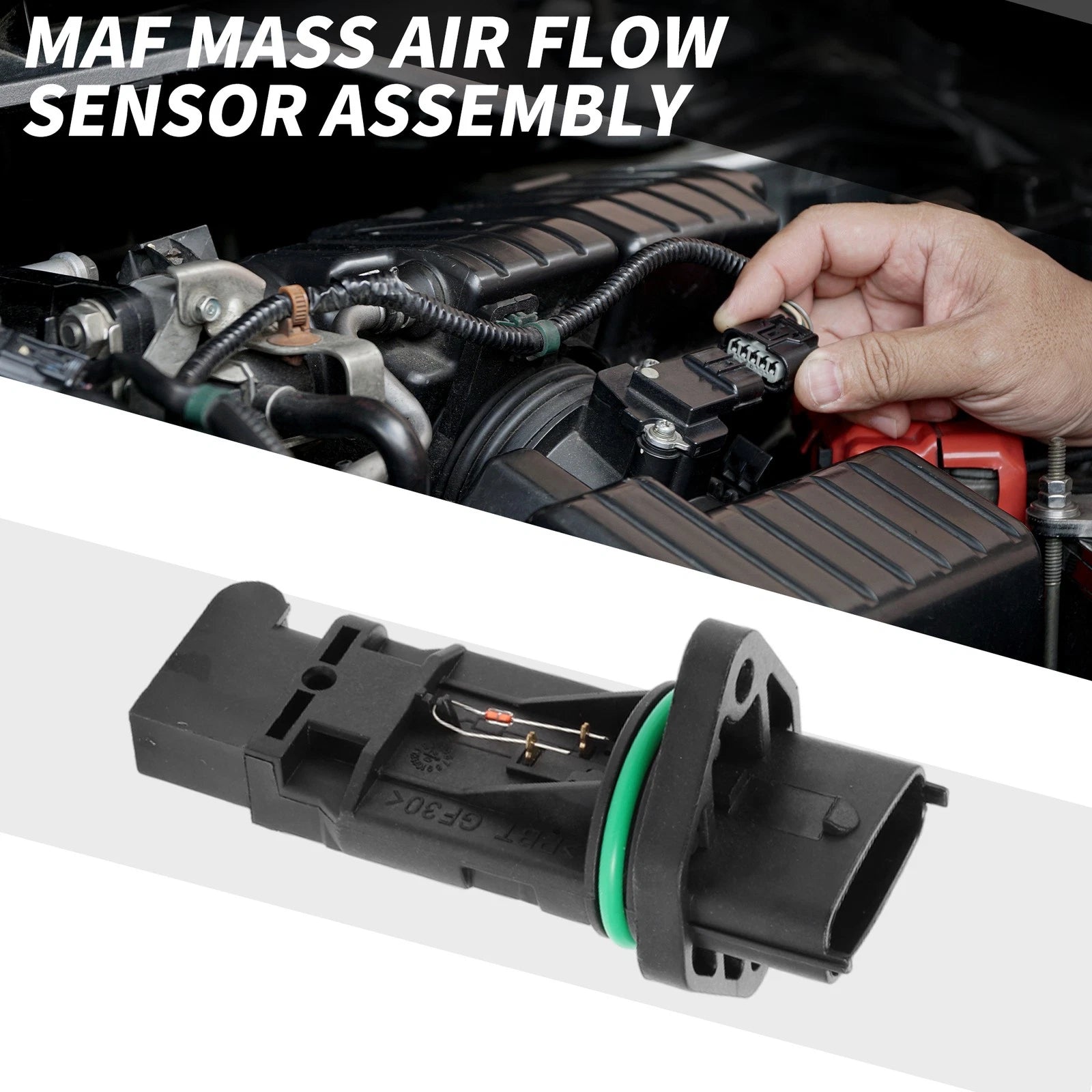 MAF Mass Air Flow Sensor Replacement for Hyundai Accent L4 1.5L (2012–2017)