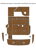 EVA Pads for Sea Ray 310 Sundancer (1999) - Cockpit Swim Platform Teak Deck