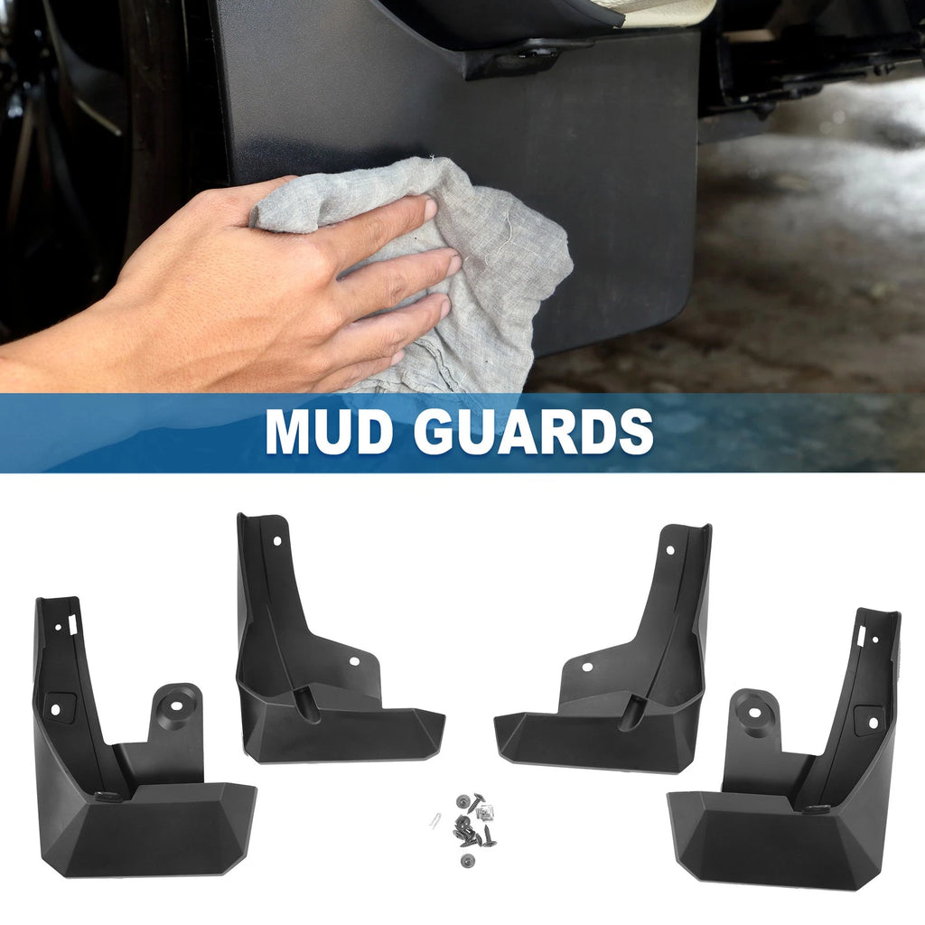 Front and Rear Side Mud Flap Splash Guards for Toyota Raize (2020–2021)