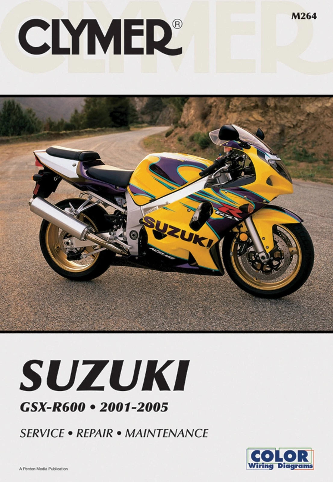 Clymer Service Repair Manual for Suzuki GSX-R600 (2001–2005)