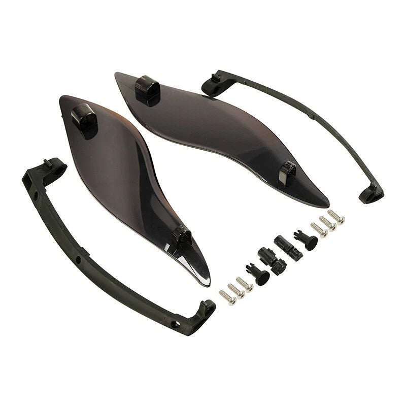Smoked Side Wings Air Deflectors for Harley Electra Street Glide (2014–2023)