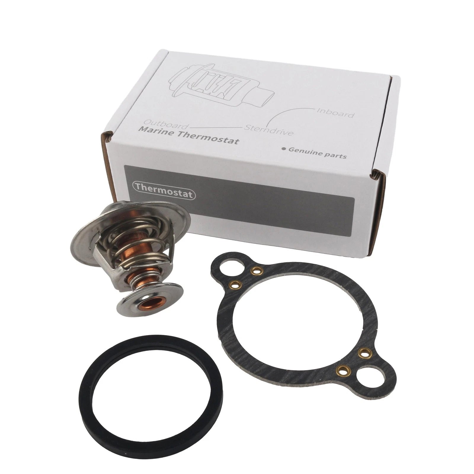 Thermostat Repair Kit for Mercruiser 470 488 (3.7L 165 170 180 190)