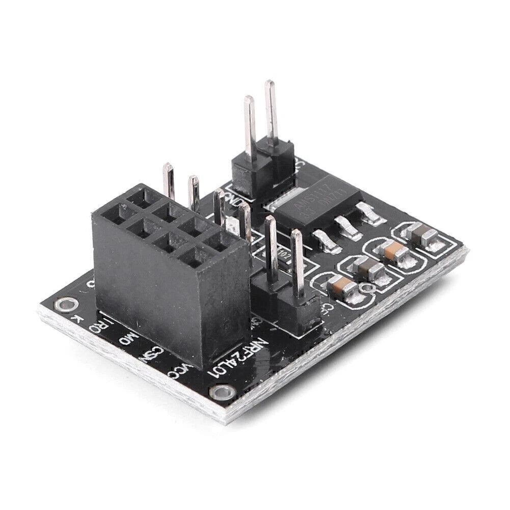 2pcs Socket Adapters Plate Boards for 8 Pin NRF24L0+Wireless Transceive Module v