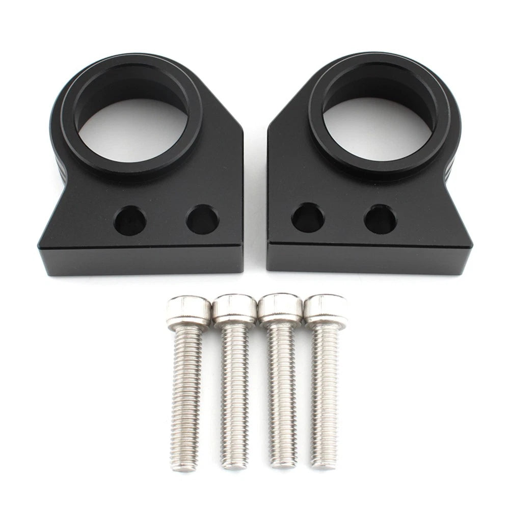 2X Handlebar Riser Bar Lift Clamp Adapter for Kawasaki ZZ-R600 (1990–2007)