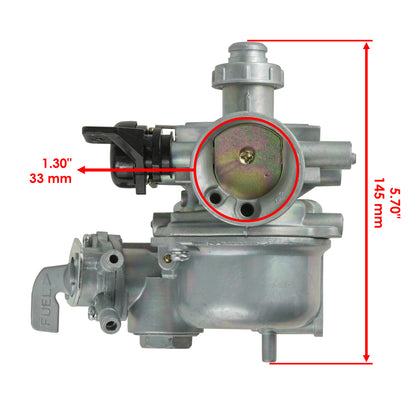 Carburetor Replacement for Honda 16100-HF7-A11 16100-HF7-010 (1999–2007)