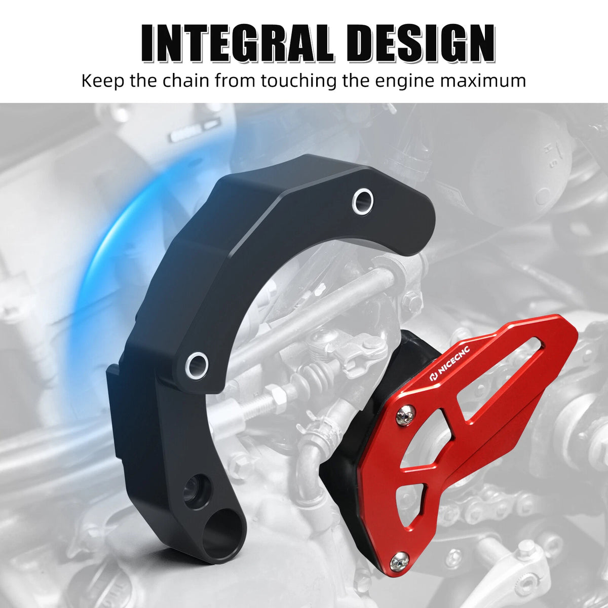 Case Saver Chain Guide Guard for Honda TRX450R (2006–2009)