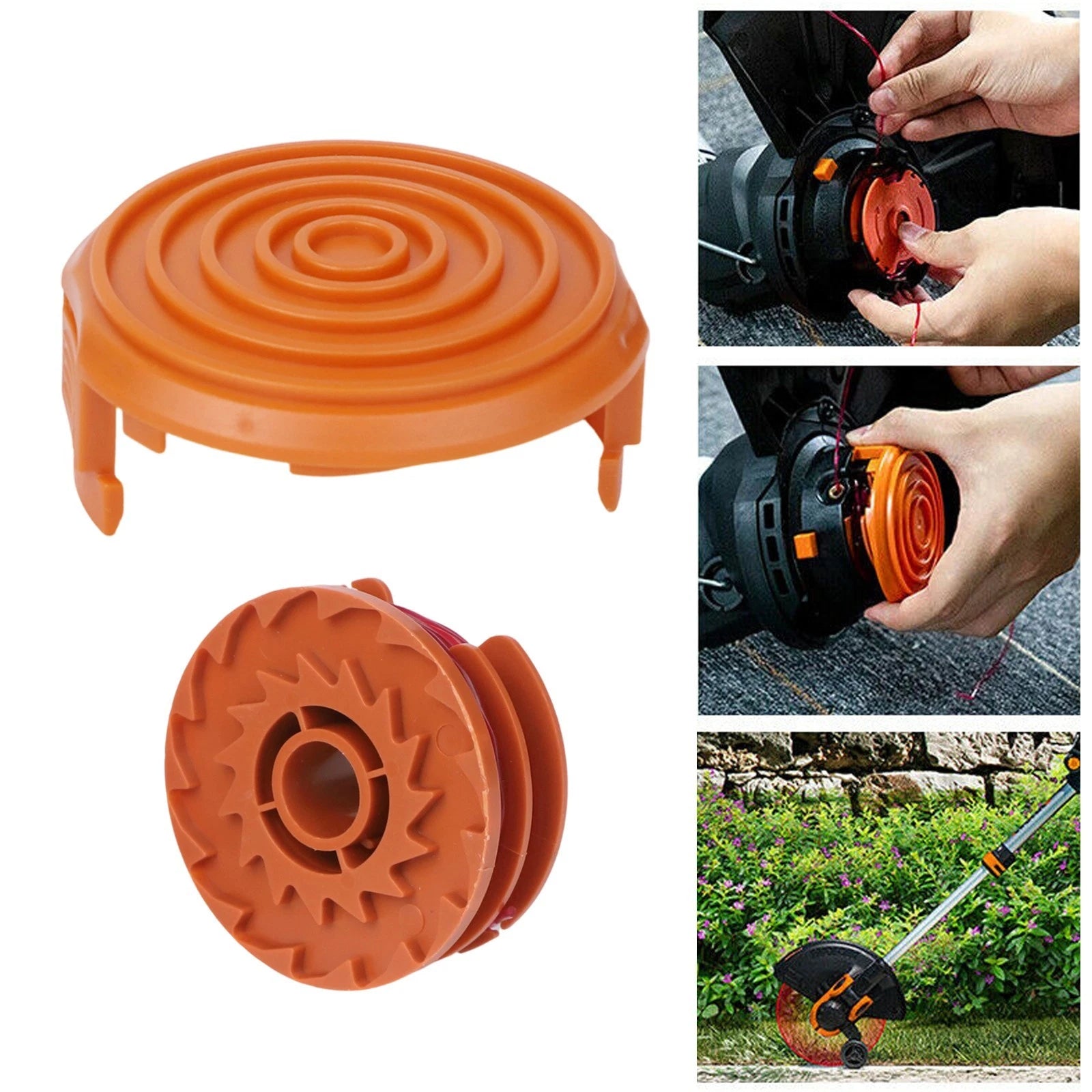 Trimmer Spool Line for WG105-WG118 (Replacement Cutting Cover)