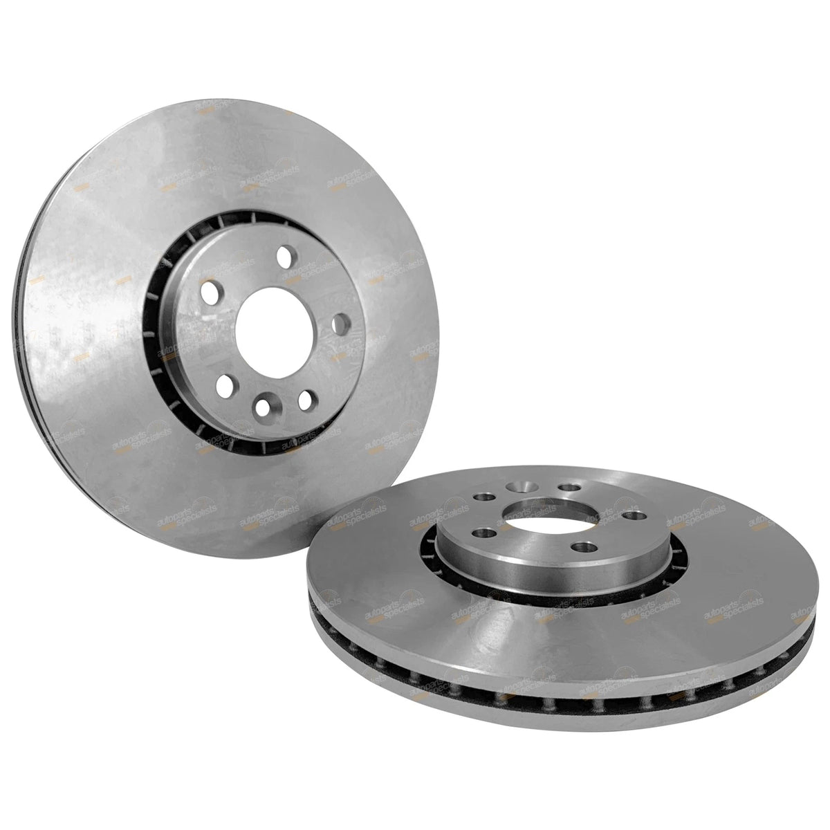 2x Front Disc Brake Rotors for Volvo XC60 (2009–2010) DZ D5244T 328mm