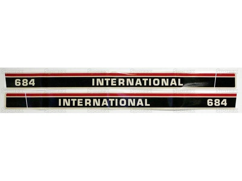 Decal Set for International 684 Tractors