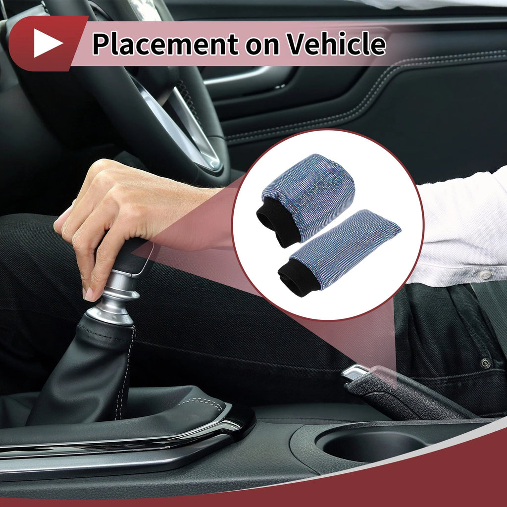 Rhinestone Gear Knob Protector for Universal Cars