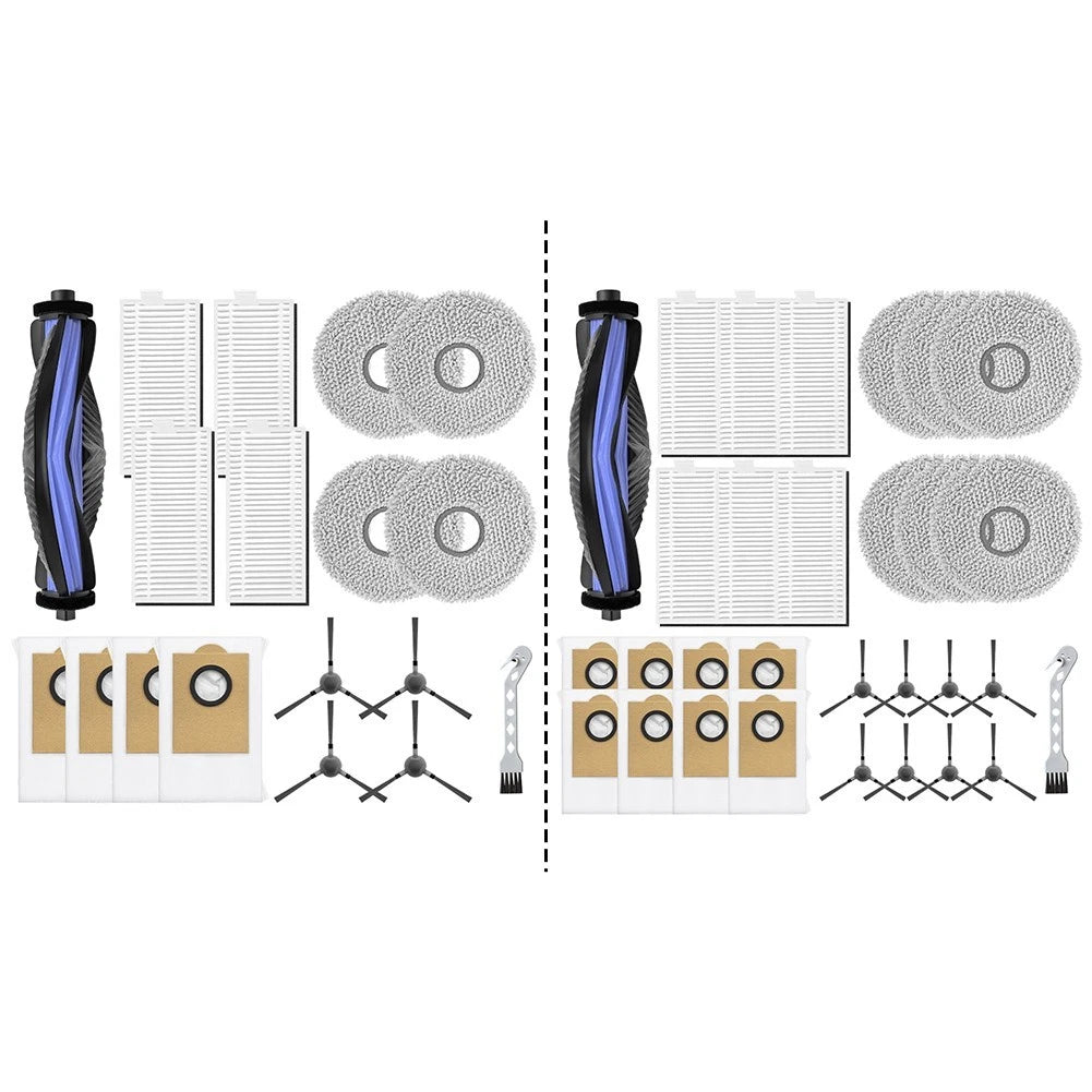 Robot Vacuum Kit Main Brush Microfiber Mop Cloth Filter Dust Bags