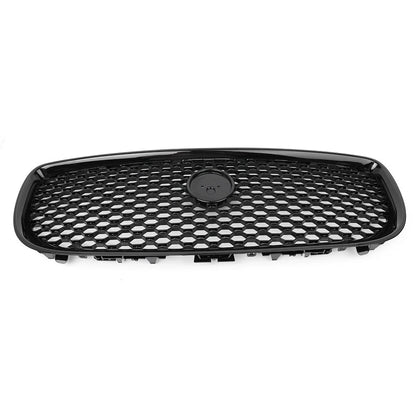 Front Bumper Upper Mesh Grille for Jaguar XE (2015–2018) Black