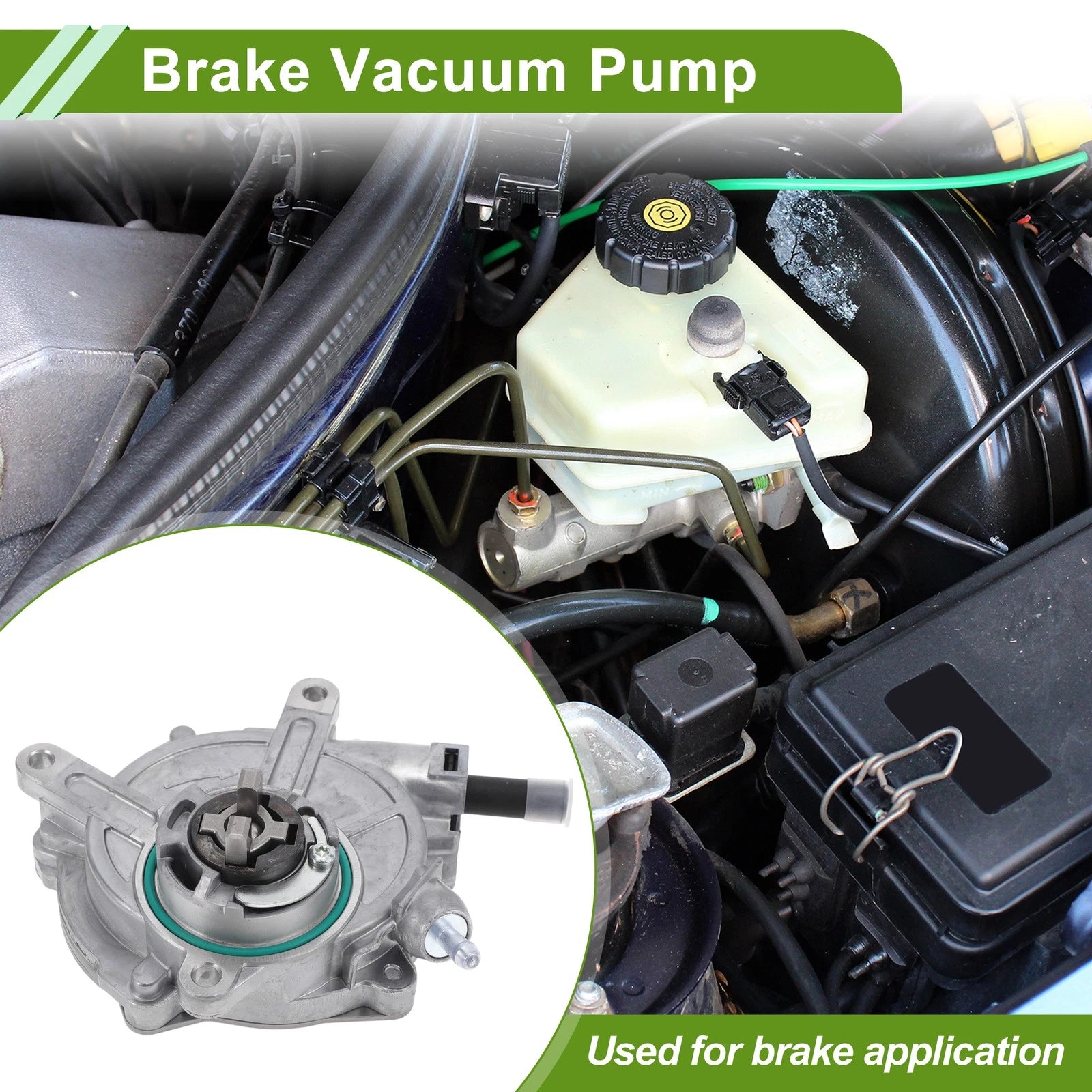 Brake Vacuum Pump Replacement for Mercedes-Benz SLK300 (2009–2011)