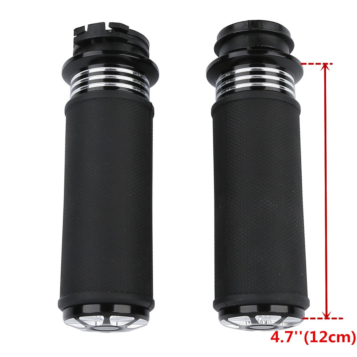 CNC 1" 25mm Handlebar Hand Grips for Harley Dyna FXD FXDB FXDF (1996–2017)