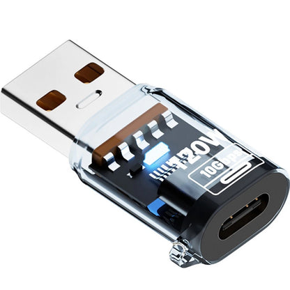USB C to USB A 3.2 Adapter for External SSD (10Gbps, 120W Power Delivery)