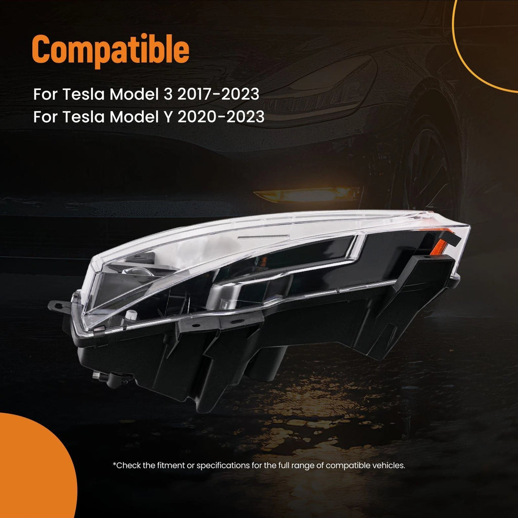 Fog Light with LED DRL for Tesla Model 3/Y (2017–2023)