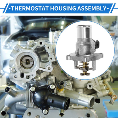 Aluminum Thermostat Housing Upgrade for Chevy Cruze 2014–2016 1.8L
