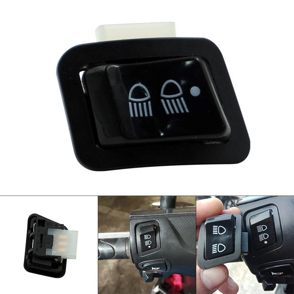 Headlight Switch for Motorcycle (Modified, PA6 Nylon)