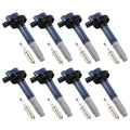 8PCS UF622 Coils & 8PCS Iridium Plugs for Ford 5.0L