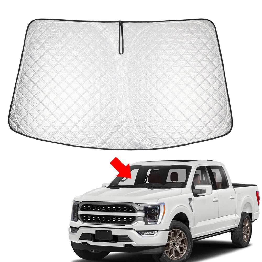 Foldable Windshield Sun Shade for Ford F150 (2021–2025)