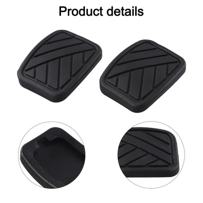 2X Brake Clutch Pedal Pad Covers for Suzuki Pixo (2009–2014) 49751-58J00