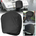 Outboard Engine Cover for 30-60HP Motor (Waterproof, Black)