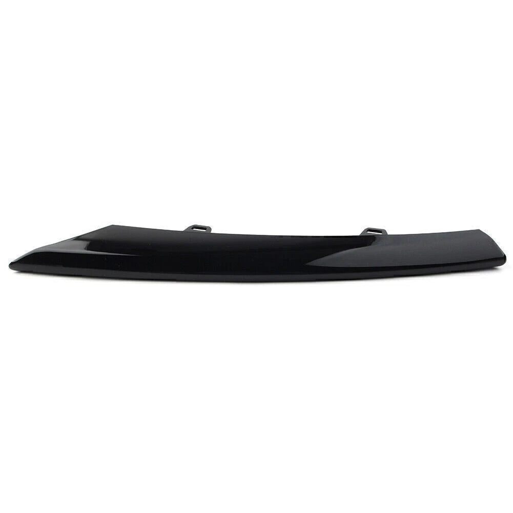 Front Right Grille Molding Trim for Jaguar XJ (2010–2015) Gloss Black