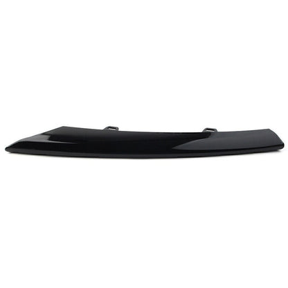 Front Right Grille Molding Trim for Jaguar XJ (2010–2015) Gloss Black