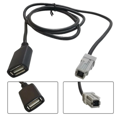 100cm Media Wire to USB Adapter for Lexus Toyota