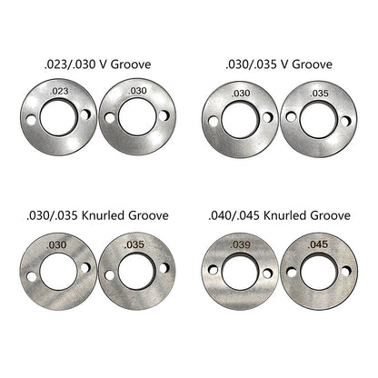 Practical Drive Rollers for ES AB Mig Welder V U Groove Feed