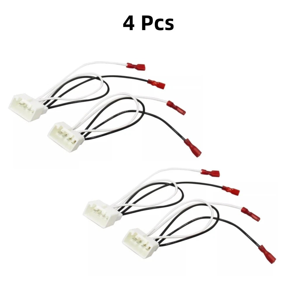 4Pcs Car Speaker Connector Harness Adapter For Ford Focus Mazda 2 3 CX-5 72-5602