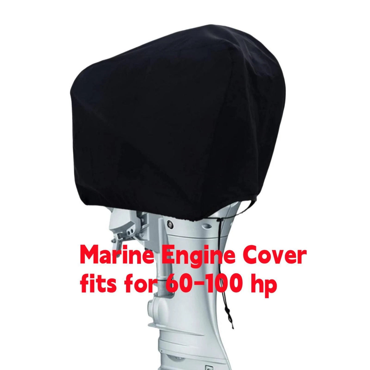 Outboard Motor Engine Storage Waterproof Canvas Cover for 60-100HP