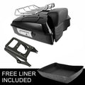 Chopped Trunk Backrest Mounting Rack for Harley Touring Road Glide (2009–2013)