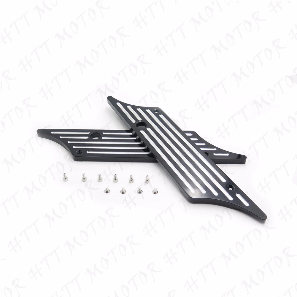 Edge Cut Saddlebag Latch Cover Kit for Harley Touring Electra Glide (2014–2023)