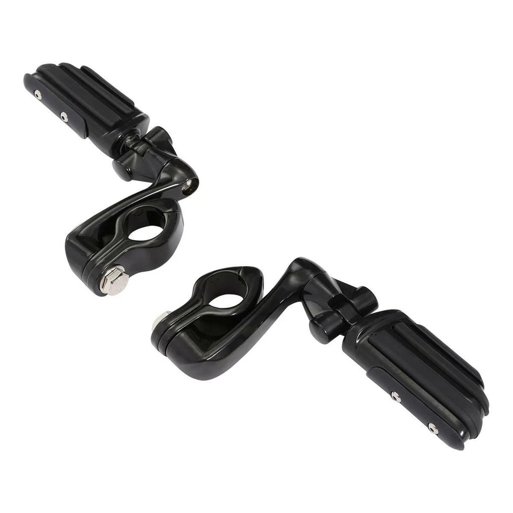 1 1/4" Engine Guard Highway Footpegs for Motorcycle (Adjustable)