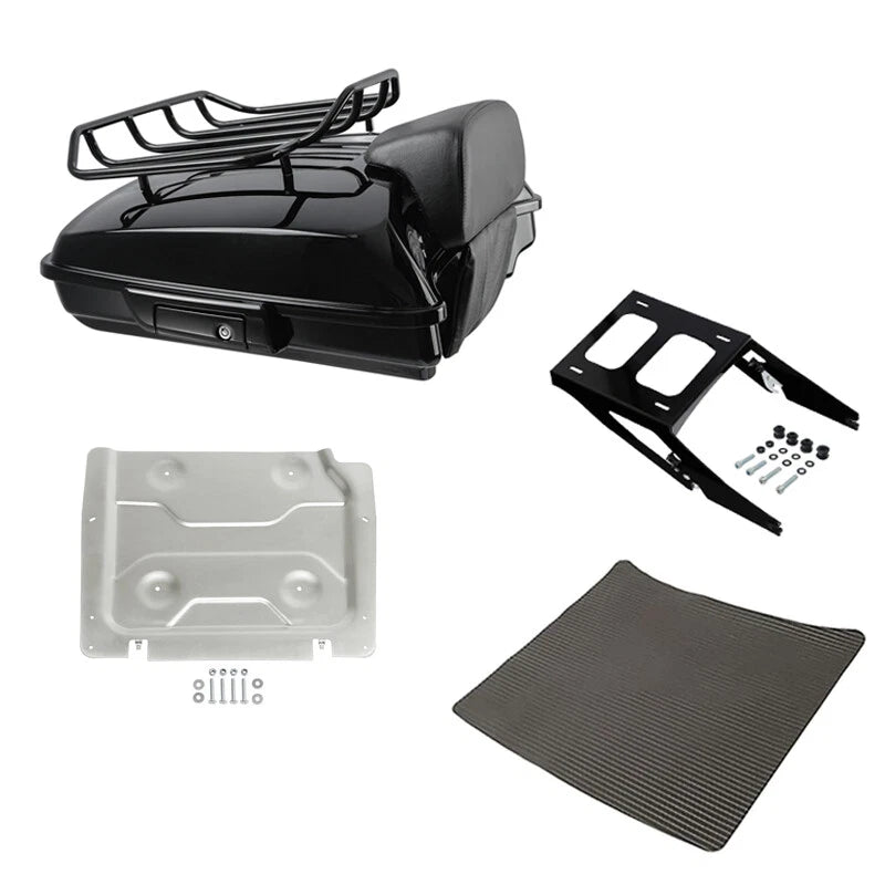 Trunk Backrest Mount Rack Base Plate for Harley Sport Glide (2018–2021)