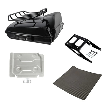 Trunk Backrest Mount Rack Base Plate for Harley Sport Glide (2018–2021)