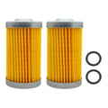 2Pcs Fuel Filter for Yanmar 3YM30 3GMF 3GM30 2GM 1GM10 2GM20 2QM 2YM15 (–)