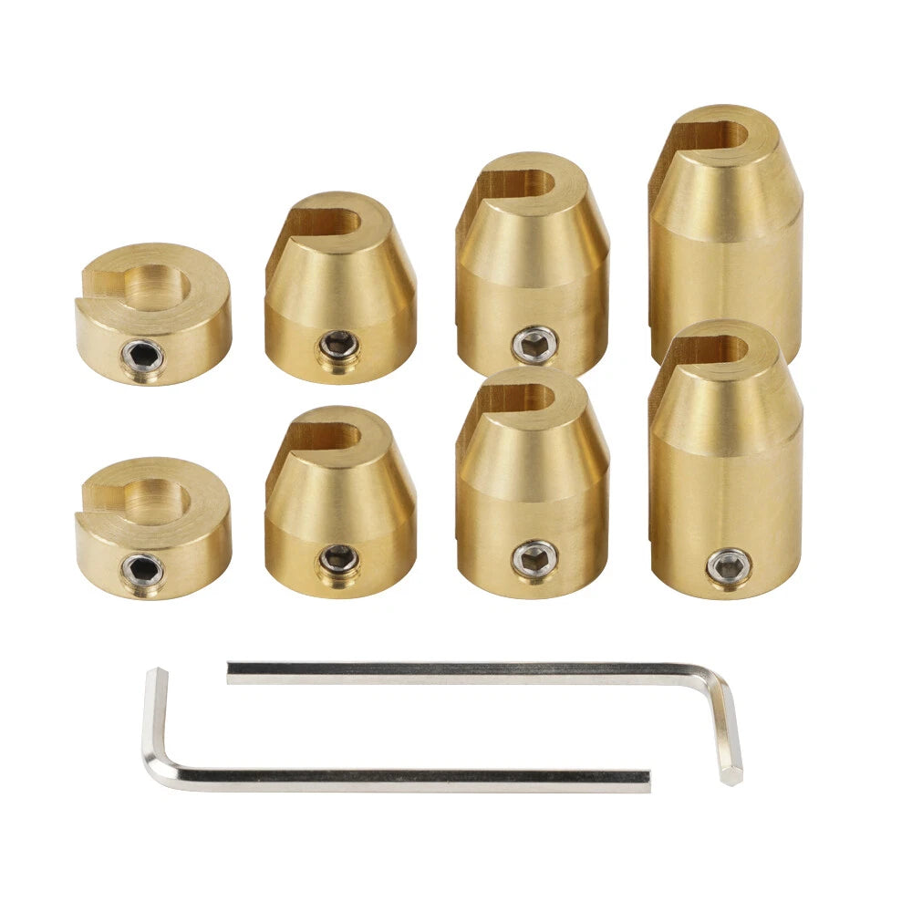 8PCS Brass Wheel Balance Weights Refill Kit for Universal Motorcycles