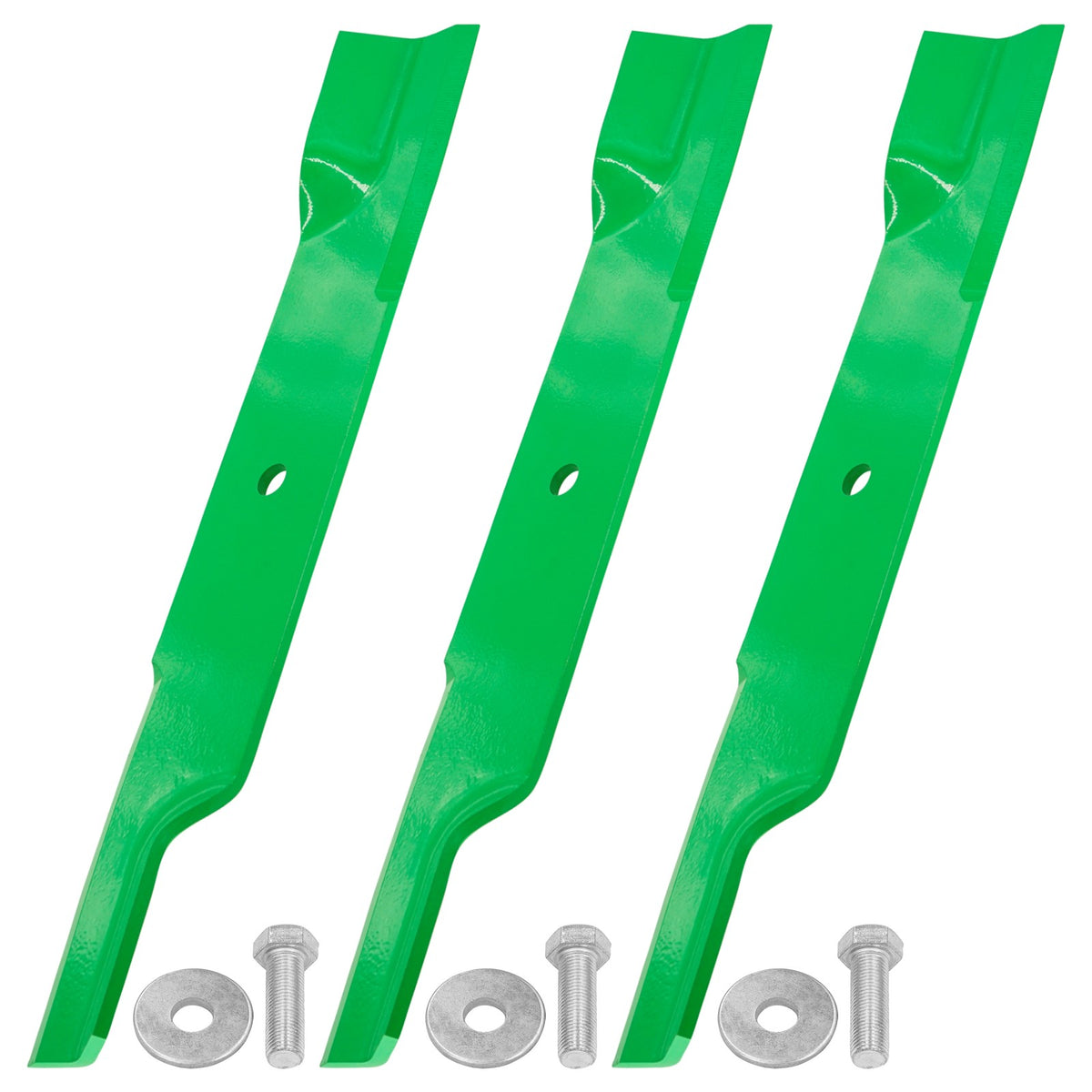 Deck Blade 48 Inch Replacement with Bolts for Dixie Chopper Zee 2 (2013–2018)