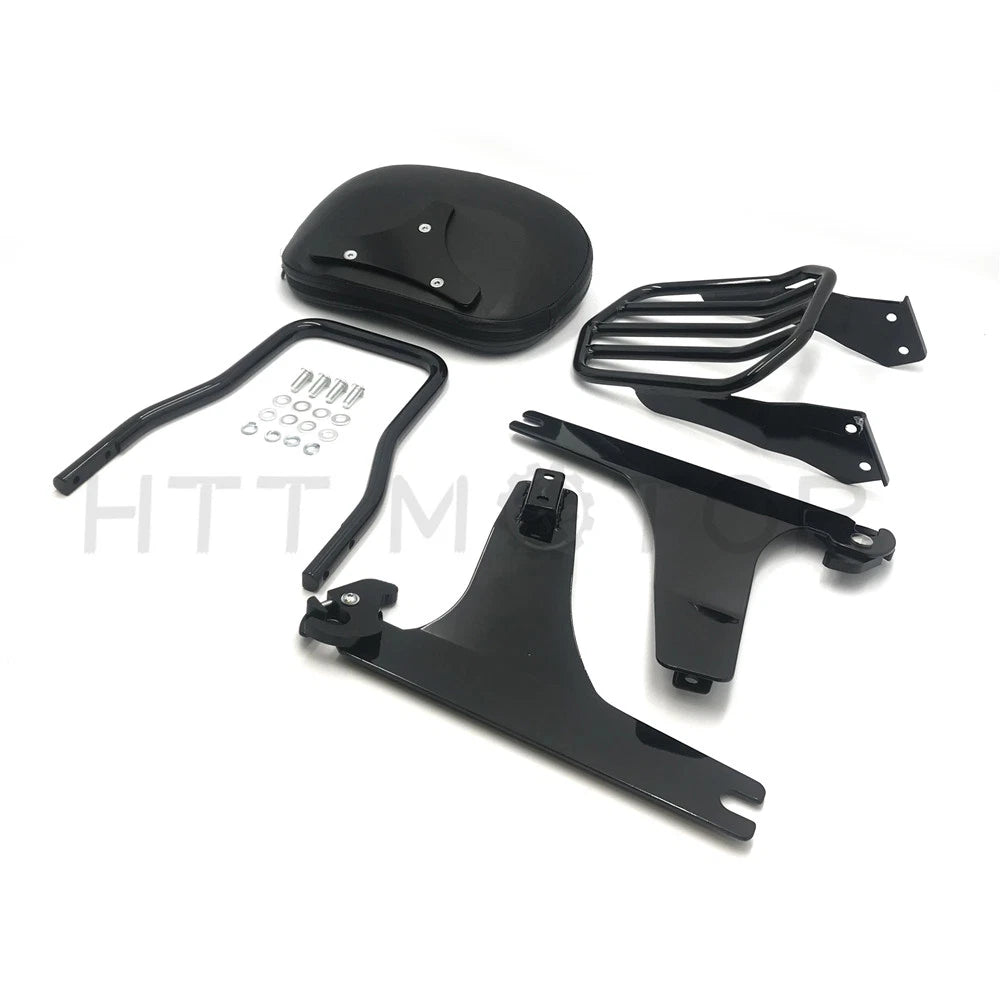 Detachable Passenger Backrest Sissy Bar Rack for Harley Dyna (2006–2017)