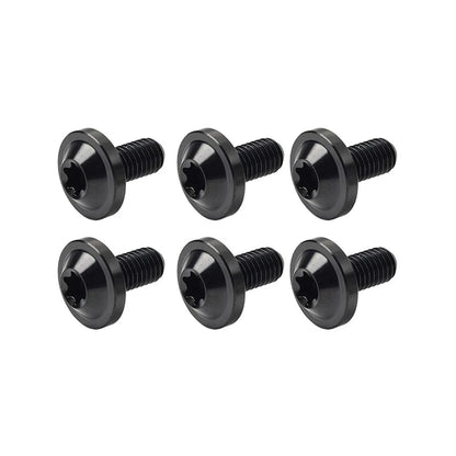 6X M6x10mm Titanium Alloy Torx Head Bolts for Motorcycle