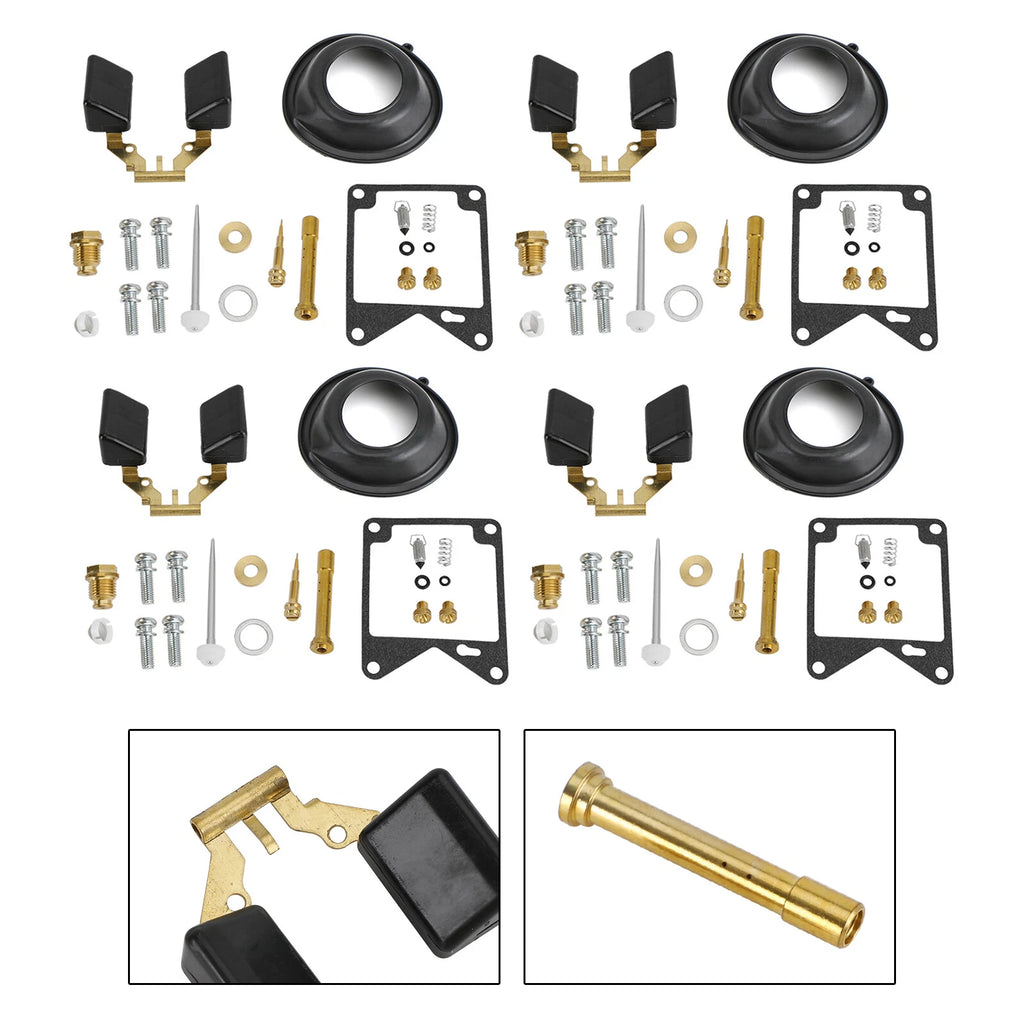 4X Carburetor Rebuild Repair Kit for Yamaha Virago 750 XV750 (1981–1983) T9