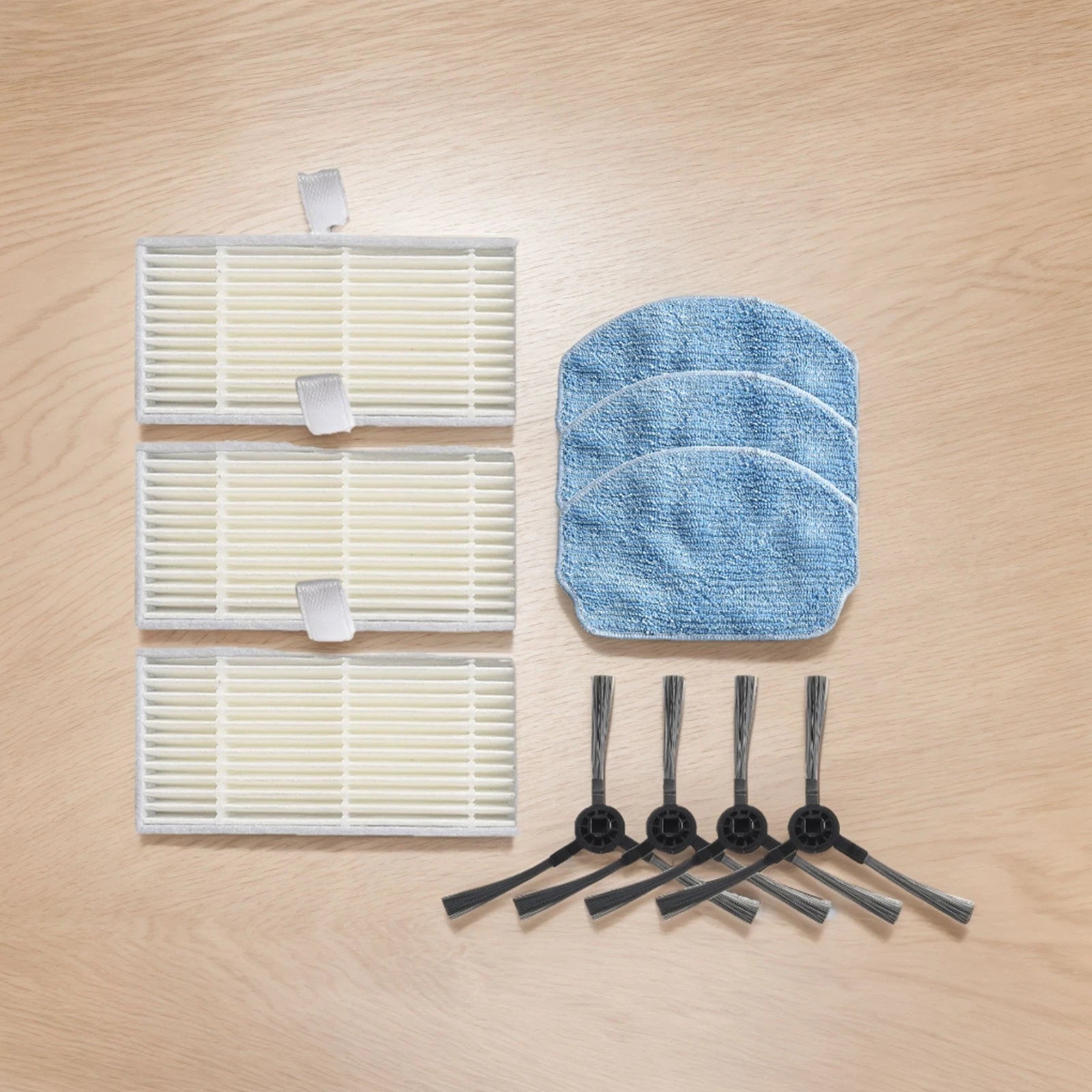 Side Brush Filter Mop Cloth for Nedis WIFIVCB01
