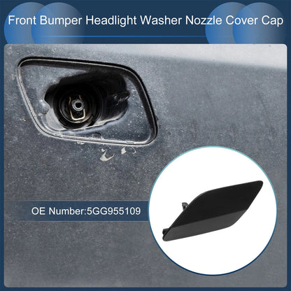 Front Left Washer Nozzle Cover Cap for VW Golf MK7 (2013–2016) 1Pcs