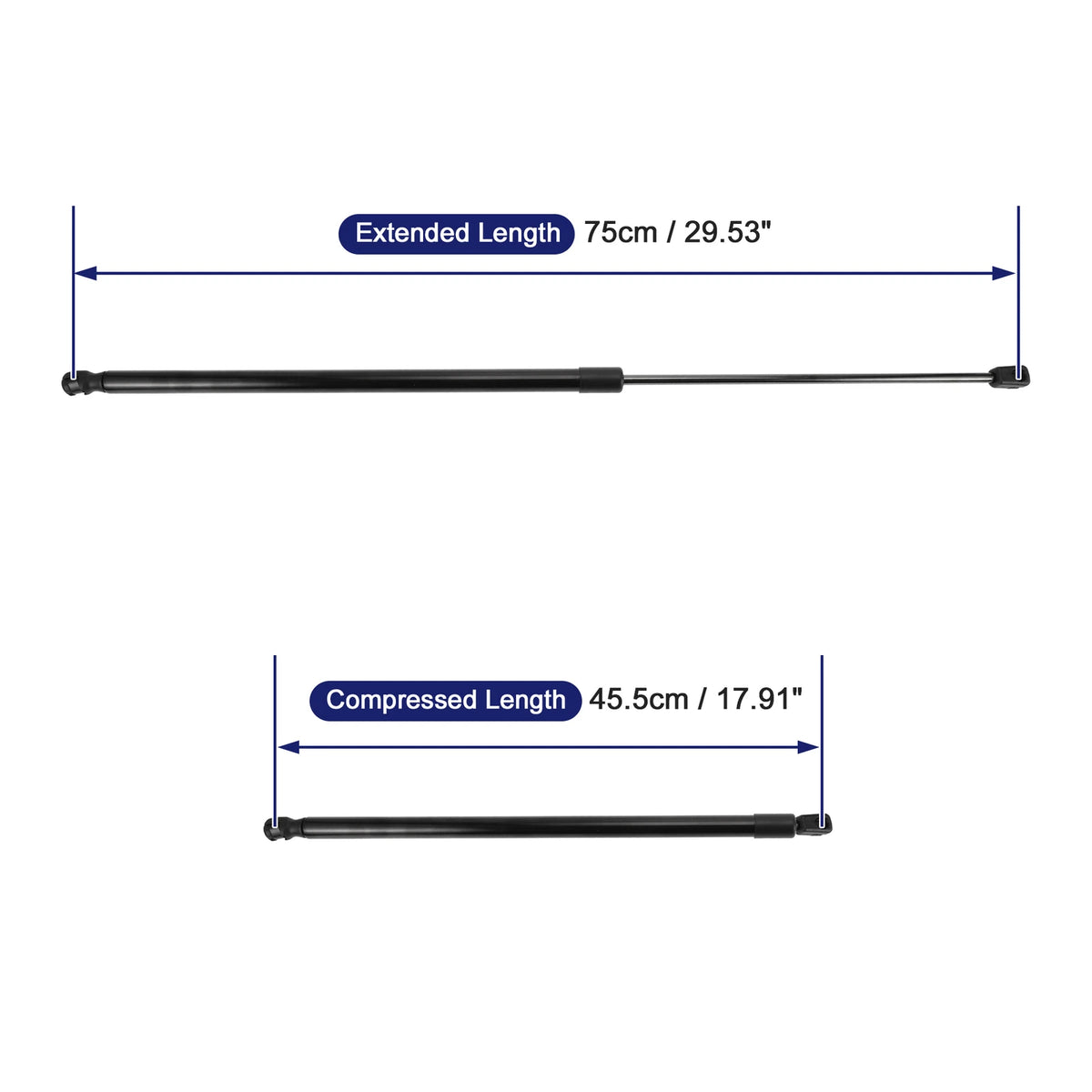 Front Hood Lift Support Struts No.13478957 for Opel Crossland X (2017)